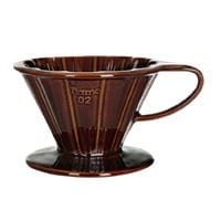 Tiamo Drip ceramiczny V60-02 - Brązowy