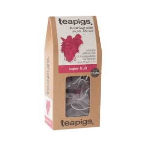 teapigs Super Fruit - herbata 15 piramidek